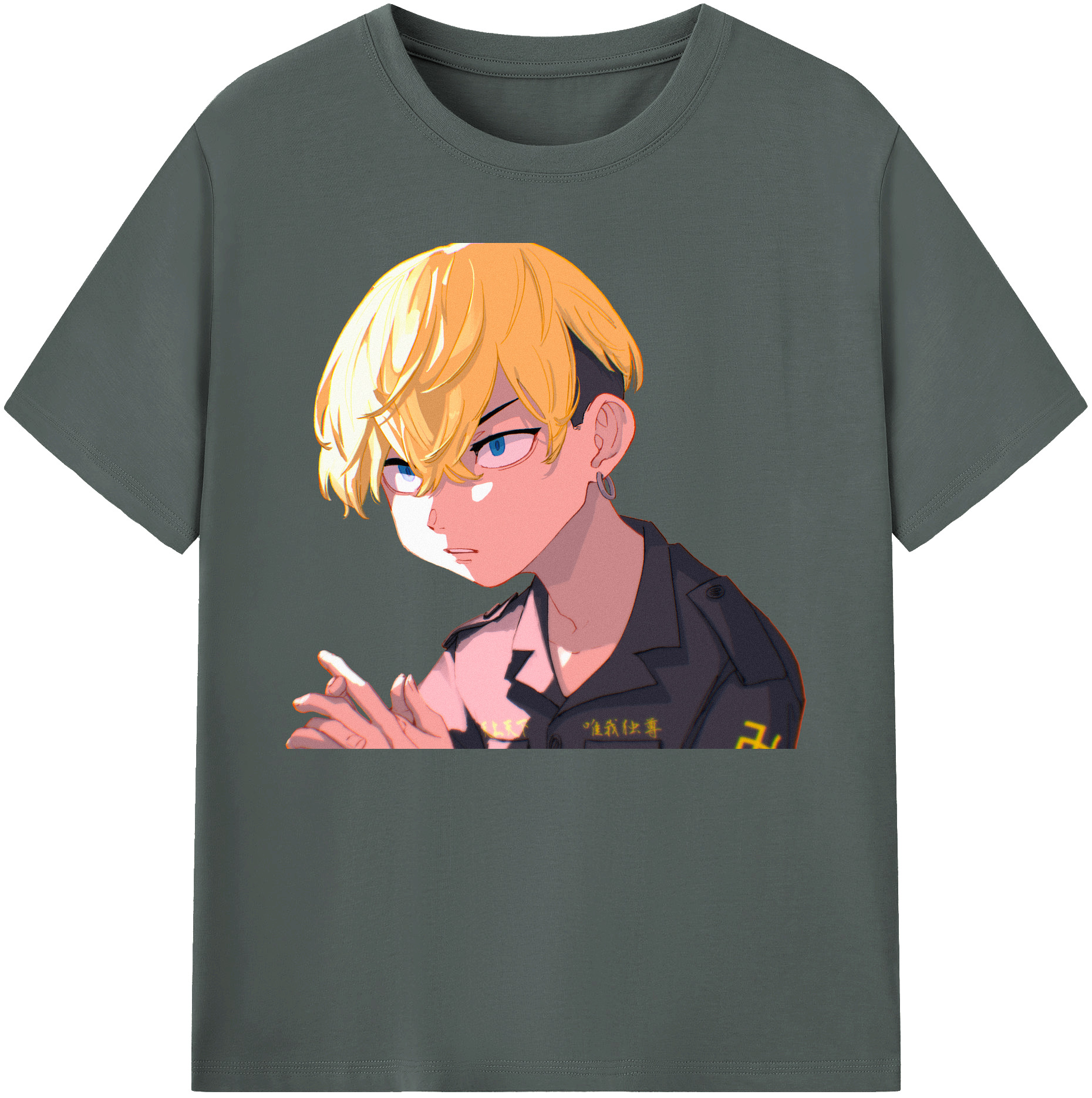 （画像用） 東京リベンジャーズ Tokyo Revengers 綿100％ メンズ半袖Tシャツ｜肌触りやわらか＆通気性